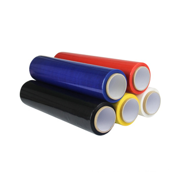 Customized LLPDE Pallet Packaging Stretch Film Black Colorful Plastic Wrapping Film Stretch